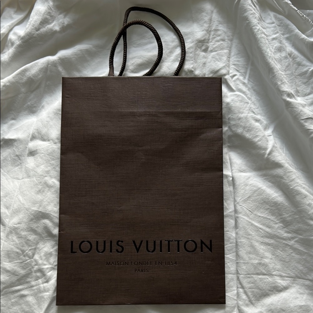 Louis Vuitton Brown Shopping Bag